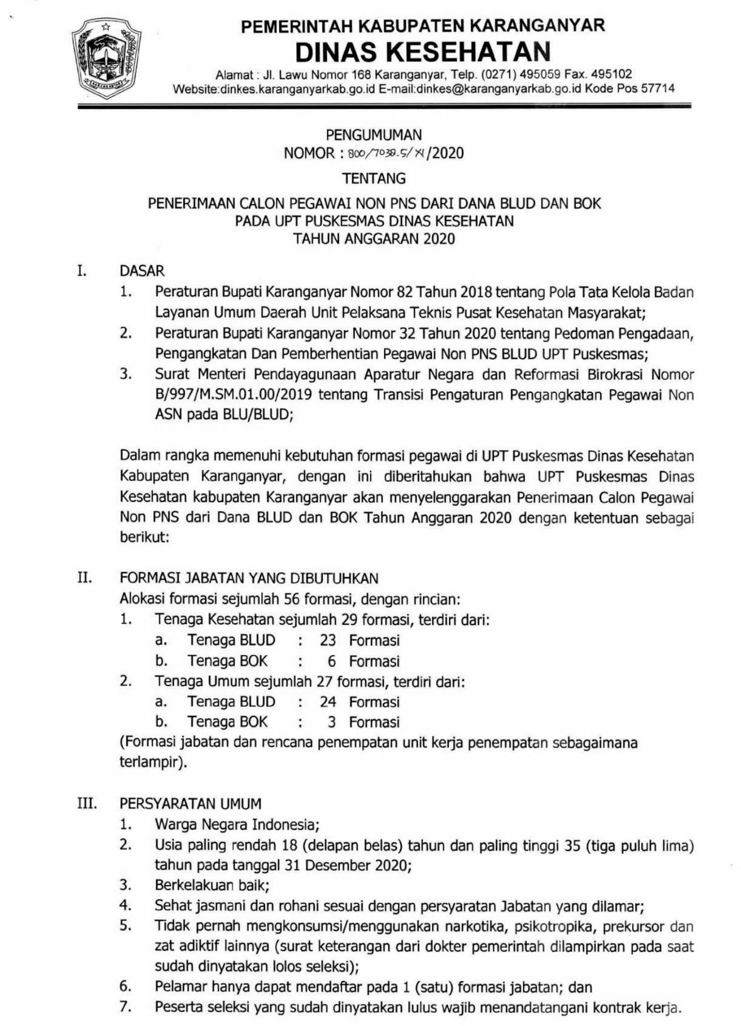 Loker Asisten Apoteker Di Puskesmas Area Garut : Lowongan ...