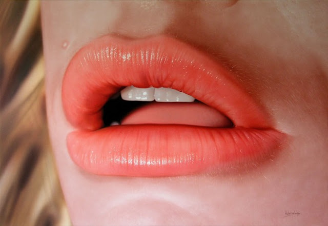 25+ Mind Blowing Luscious Lips Paintings