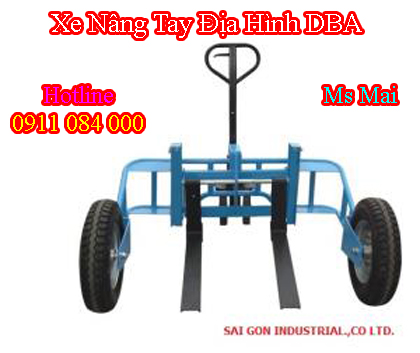 xe nâng tay địa hình DBA-W nhập khẩu _ Lh 0911084000