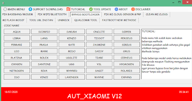 #AUT_Android Unlocker Tool Xiaomi V10.0-Bypass Bootloader Instan No Authentication