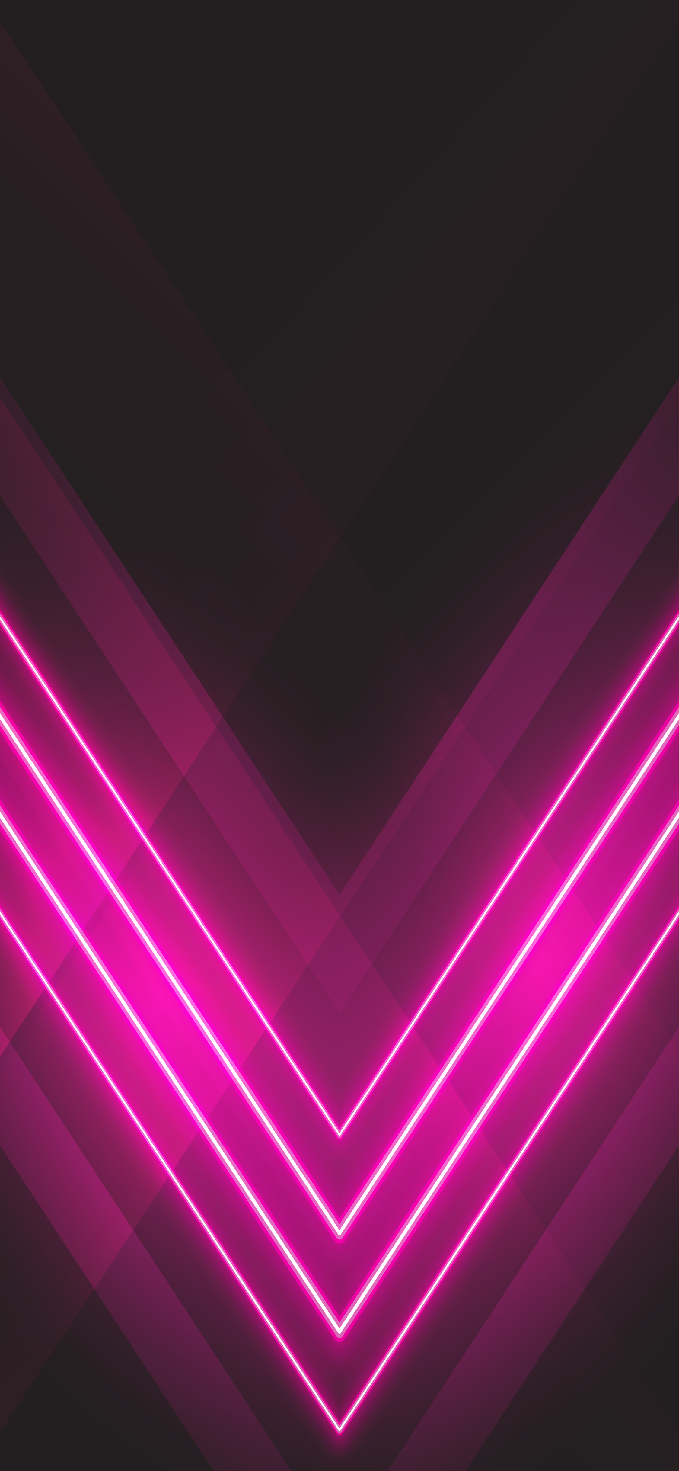 Neon light effect image adapted to use as phone wallpaper.