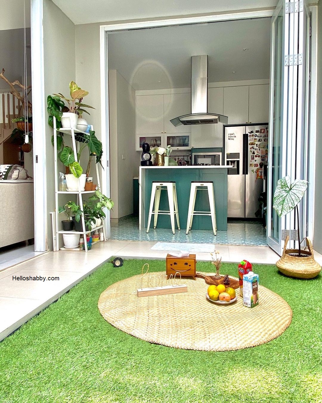 7 Desain Dapur View Taman Belakang Yang Asri Dan Menawan HelloShabbycom Interior And Exterior Solutions