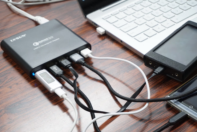 【LVSUN Type-C充電器】USB PD出力もQuick Chargeも対応の最強充電器、LVSUN Q5U-PD 80Wをレビュー！
