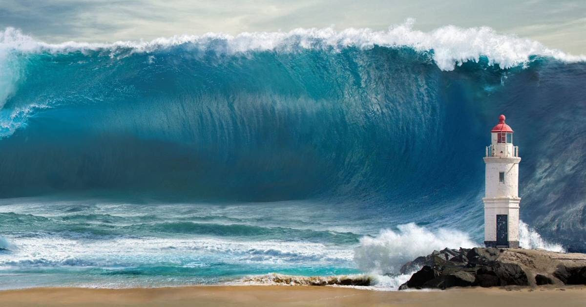 Tsunami video oahu