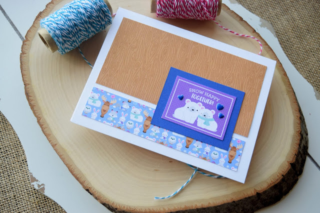 Card using Doodlebug Winter Wonderland by Jess Crafts