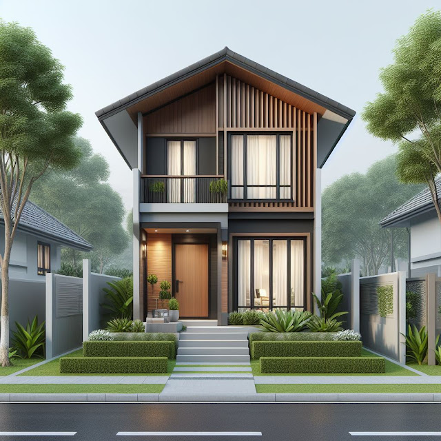 desain rumah 2 lantai