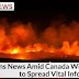 Canada Wildfires: Trudeau Criticises Facebook Over News Ban Amid Crisis