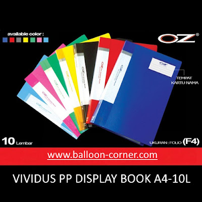 VIVIDUS PP DISPLAY BOOK A4-10L