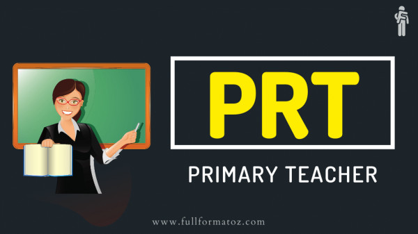 What is the full form of a PRT teacher?