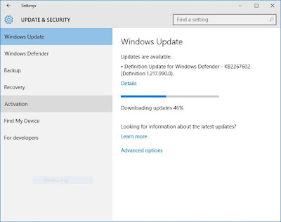 windows 10 update