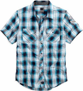 http://www.adventureharley.com/harley-davidson-snap-front-plaid-shirt-blue-plaid