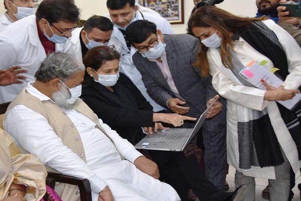 Mockdrill-done-in-Panchkula-Civil-Hospital-Health-Minister-Anil-Vij-reviewed