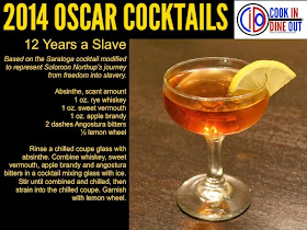 Oscar Cocktails 12 Years a Slave