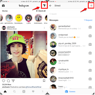 Cara buat grup di instagram, Supaya bisa chat dan Video Group dengan banyak orang di instagram