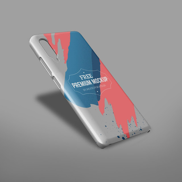 Mockup Custom Case 3D Samsung Galaxy A90 5G Gratis