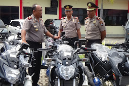 Polres Karimun Mendapat Bantuan Sepeda Motor Sebanyak 22 Unit Dari Mabes Polri