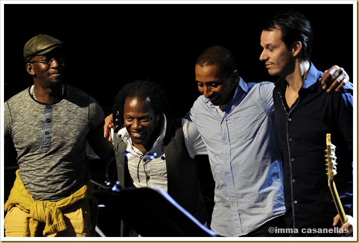 Julio Barreto, Ramón Valle, Omar Rodríguez i Jesse Van Ruller (Barcelona, 2012)