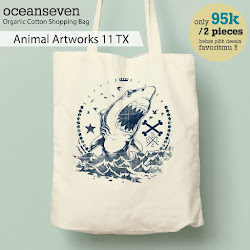 OceanSeven_Shopping Bag_Tas Belanja__Nature & Animal_Animal Artworks 11 TX