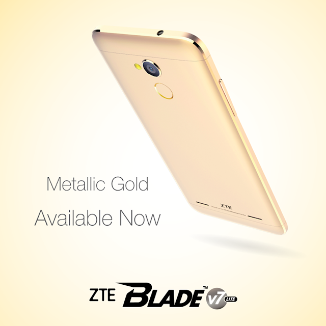Gadget Smartphones ZTE Blade V7 Lite Metallic Gold Harga 