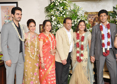 Deol Family at Ahana's Engagement