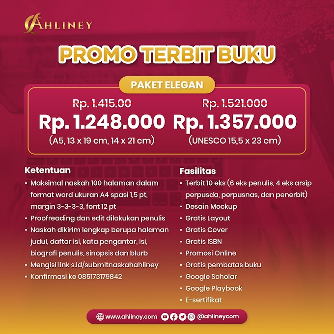 Promo Terbit Buku Paket Elegan