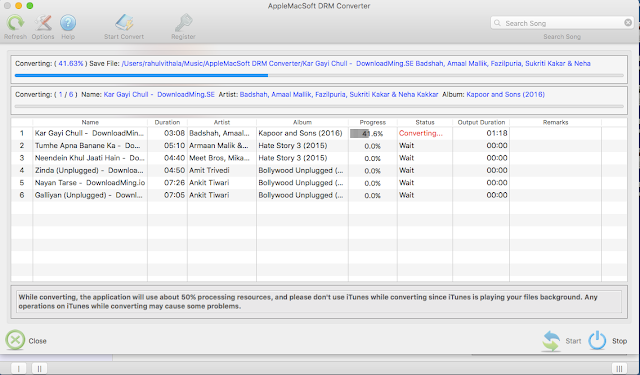 AppleMacSoft DRM Converter Image