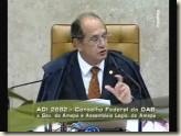 STF. Ministro Gilmar Mendes. Possibilidade de Livre escolha de Procuradores Estaduais pelo Governador. Vídeo.