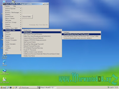 Cara Reset Password Windows Dengan Hiren’s BootCD