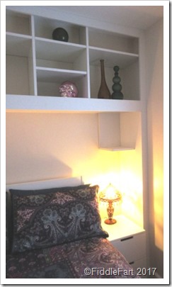 New bedroom shelving