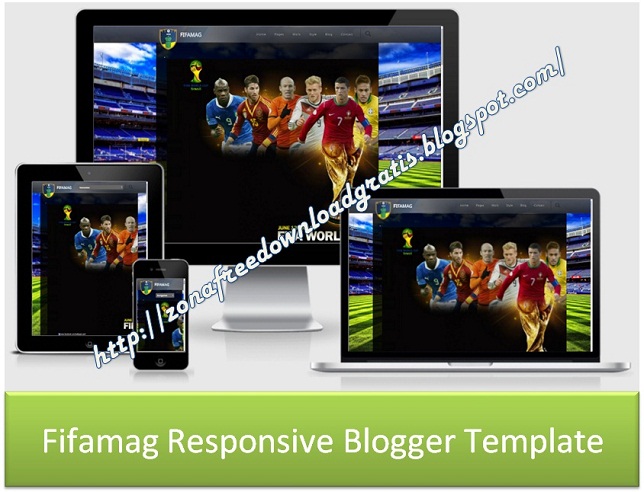 Fifamag Responsive Blogger Template