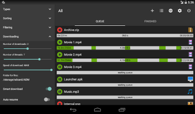 Increase Your Download Speed By 5x On Your Android With ADM 