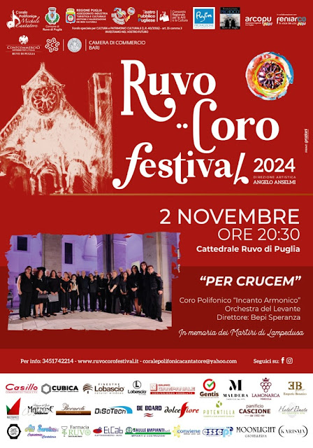"Per Crucem", il concerto in memoria dei martiri di Lampedusa a Ruvo di Puglia