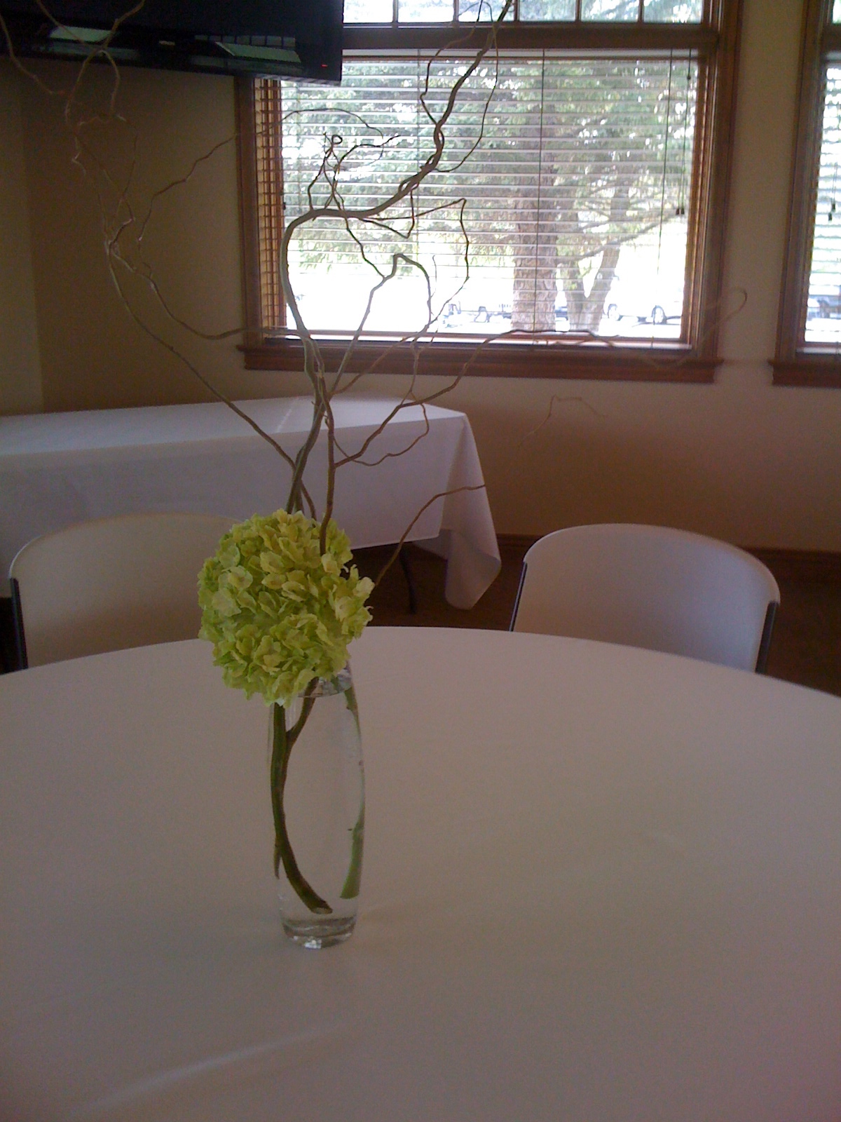 hydrangea wedding centerpieces