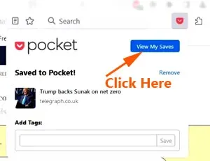 Bypass Telegraph Paywall With Pocket