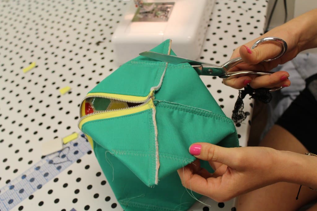 Boxy Travel Pouch Tutorial