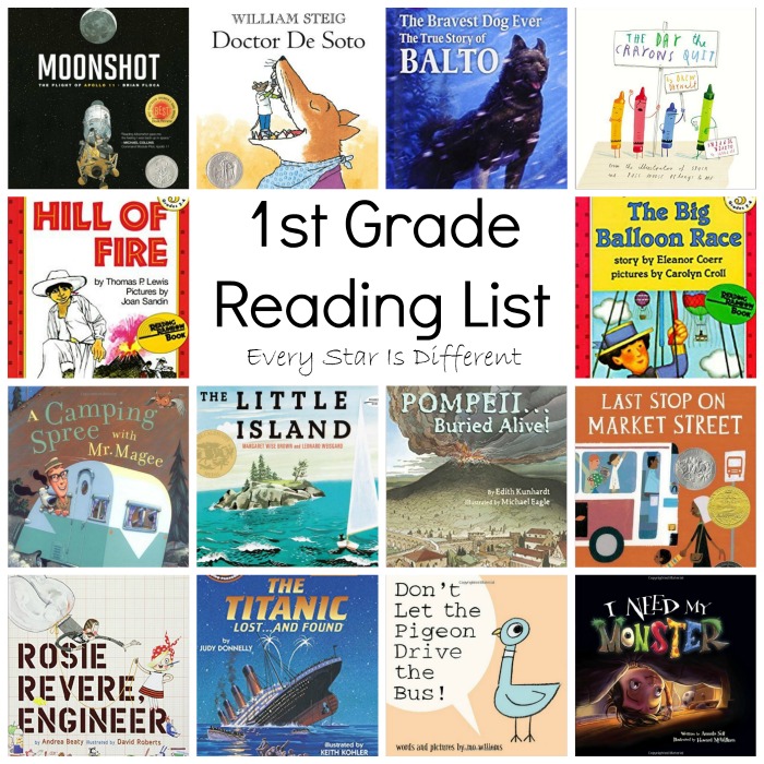 1st Grade Reading List Every Star Is Different