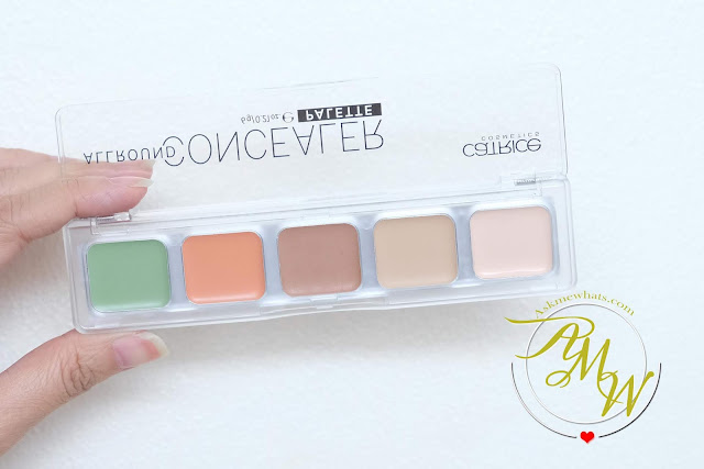 a photo of Catrice Cosmetics ALl Around Concealer Palette review by Nikki Tiu of askmewhats.com