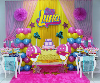 Decoración de Fiestas con Soy Luna