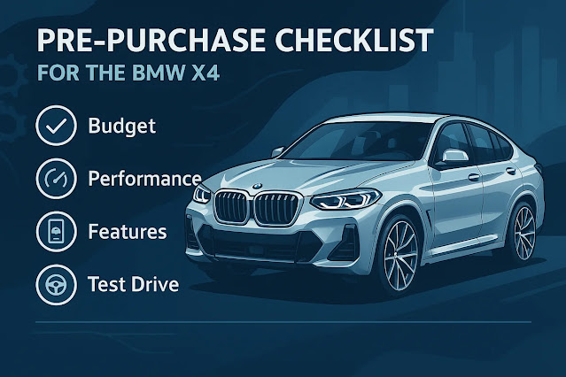 BMW X4で後悔しないための購入前チェックポイント