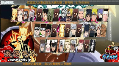 Game Naruto Senki MOD Final MOD Unlimited Money By Ogie