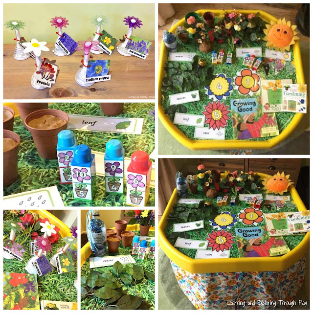 Spring Activities and Sensory Play for Preschool.