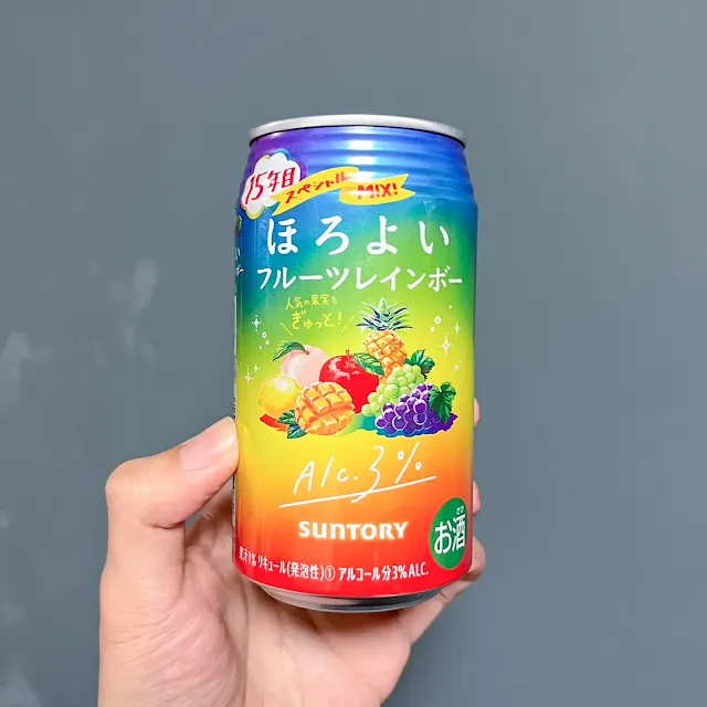 三得利微醉雞尾酒/水果彩虹 (Suntory Horoyoi/Fruit Rainbow)