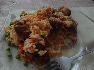 Spicy Sausage Rice