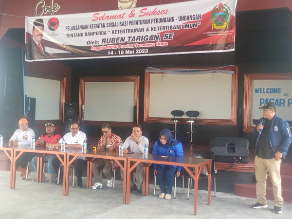 Pena Pujakesuma Sumut Hadiri Silaturahmi & Pengukuhan Satrel Ganjarist Deli Serdang bersama Ruben Tarigan, SE