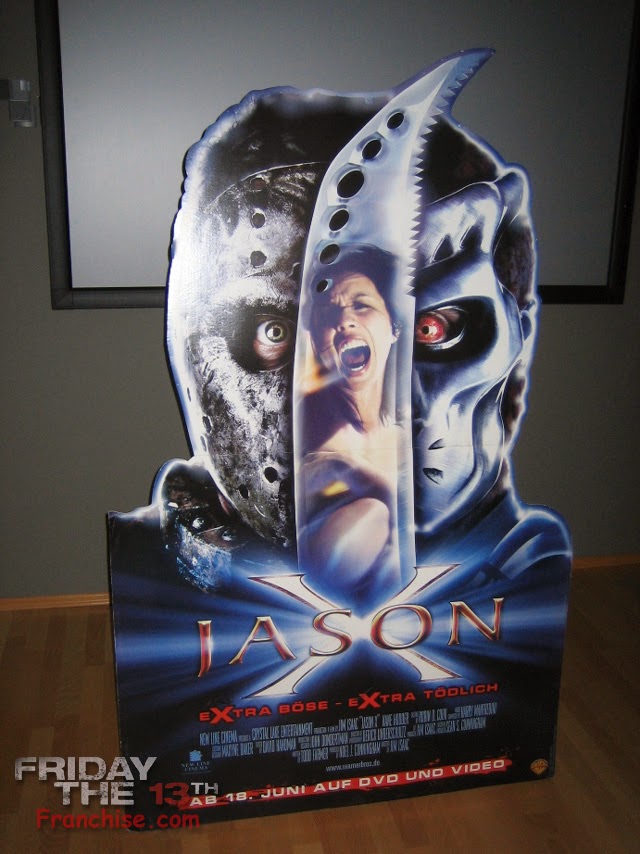 Advertising: Check Out The 'Jason X' German Video Store Standee!