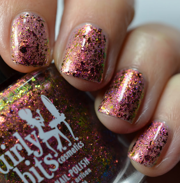 Girly Bits Queen of Darkness swatch