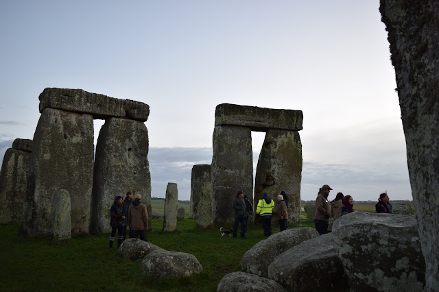 inside stonehenge