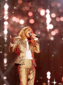 Celine Dion during her spectacular two-hour performance inside the Tokyo Dome