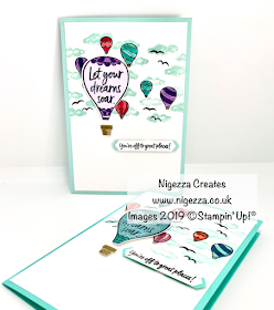Nigezza Creates, Stampin' Up! Above the Clouds