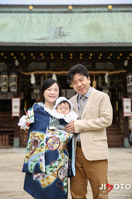 大阪天満宮でお宮参り出張撮影